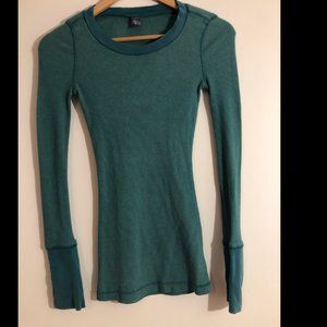 Free People stud cuff thermal long sleeve